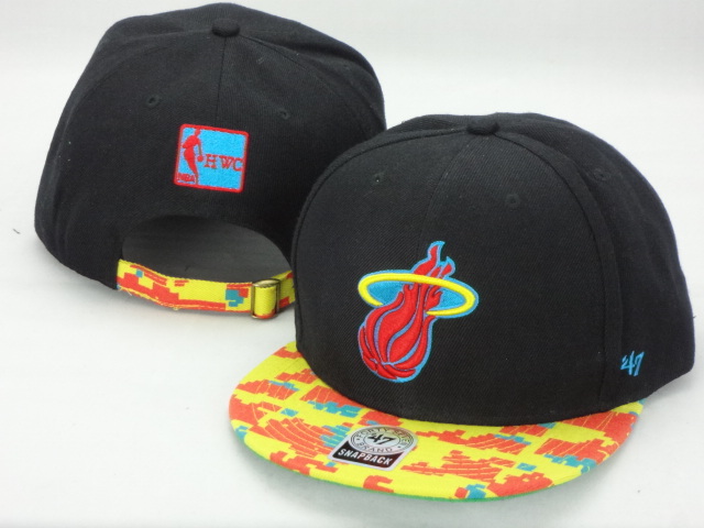 Miami Heat 47Brand Strapback Hat NU05